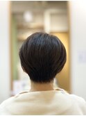 30代40代50代/大人ナチュラルショート/グレージュカラー/麻生区