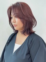 アイティーバイアルバム 北千住店(IT by ALBUM)&nbsp;くびレイヤーベビーピンクニュアンスカラー_ba485561