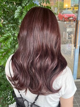 オープンジョー(Open Jaw) レッドブラウン/くびれロング