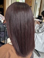 アルターリアン(aL ter LieN) ミルクティーピンク/斜めバング/ホワイトラベンダー/千葉 林