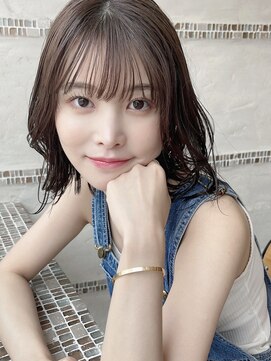 シルクレイ 新宿店(Silk-lei) ☆くびれボブ ベージュカラー 新宿