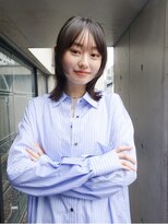 ミンクス 青山店(MINX) 鎖骨ミディ顔まわりレイヤー