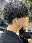 メンズマッシュ/スパイラル/ツイスパ/波巻きパーマ