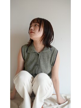 タップコーヴォ(TAP covo) 前髪インナーカラー　/金沢市美容室　金沢駅近く　安江町