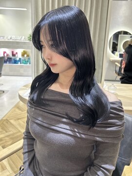 ジーナ 福岡天神(Zina) 天神/韓国風レイヤーカット/韓国くびれ巻き