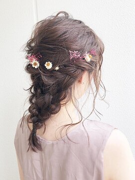 アンククロス 表参道(ANKH CROSS) 【お呼ばれアレンジ】編みおろし