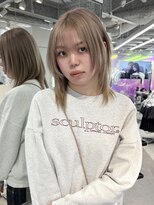 ユーフォリア 渋谷グランデ(Euphoria SHIBUYA GRANDE)&nbsp;ミルクティーベージュ　ハイトーン　ブリーチ　透明感