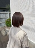 【Foglia坪来】髪質改善×ショートレイヤー×オリーブグレージュ