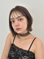 ミンクスオーバー(MINX OVER)&nbsp;【ボブ】結べるボブ/くびれヘア/アプリコットオレンジ/美髪