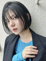 イトシテ&nbsp;シースルーバング×ボブ