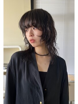 ロールアップスリーブス(ROLL UP SLEEVES) レイヤーパーマ/ダークブラウンカラー