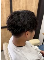 メンズギフト(men's GIFT)&nbsp;メンズツイストパーマ刈り上げパーマ刈り上げ