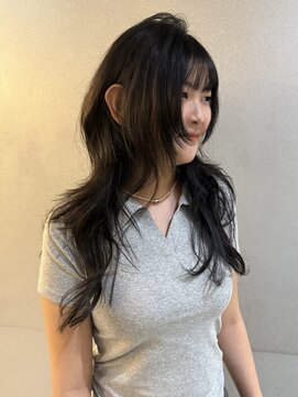 ナループロアボタン(Nalu pu loa BOTAN) ロングウルフ/バタフライカット/ハイレイヤー