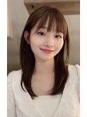 20代30代40代髪質改善カラーアッシュベージュ艶感ストレート