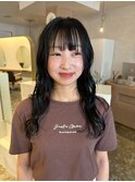 【 YUCCA 】大人可愛い/顔まわりロング