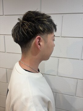 アルゴ 茅ヶ崎(ARUGO) 刈り上げセンターパート/サーフカール/波巻きツイストスパイラル