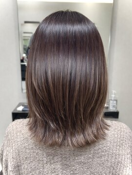 フリック 京都河原町店(FLICK) ★グレージュ/ココアブラウン/レイヤーボブ/簡単スタイリング