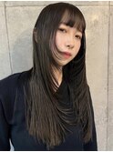 レイヤーカットバタフライレイヤーシャギーレイヤー透明感カラー
