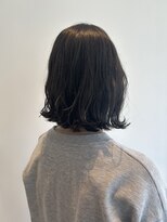 フォークロア 本店(Folk Lore)&nbsp;クセを生かした切りっぱなしボブ