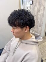ジェコ ヴェール 祐天寺(gecko.vert)&nbsp;刈り上げマッシュ　ツイスパ