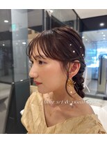 ヘアーズギャラリー なんば高島屋店(Hair's Gallery)&nbsp;編みおろし/ブライダルヘア