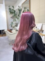 チャメヘアー(chame HAIR)&nbsp;ケアブリーチフル】カット＋ブリーチデザインカラー￥24900～