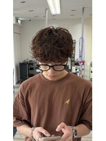 アフューズバイストゥー(Vfuse by StueW)&nbsp;シャドウパーマ×ブラウン