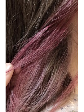 ウル(Ulu) #インナーカラー × #チェリーレッド