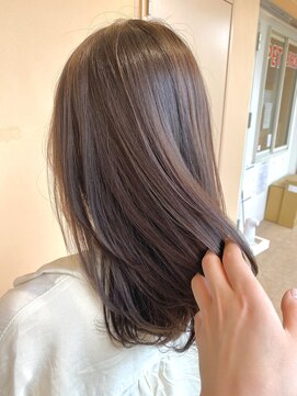 ランドバイハバナ 浅草(LAND by HAVANA) ココアベージュと重めレイヤー     stylist    松風　コウ