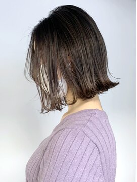 アイティーバイアルバム 八王子店(IT by ALBUM) シャドウルーツ_ショコラベージュボブルフベビーバング_ba341102