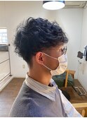 ツーブロック/マッシュパーマ