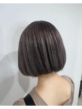 TJ天気予報 3t 日進店 つやつやミニボブ /グレージュ