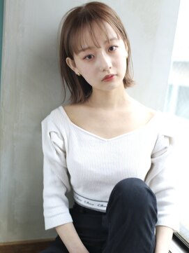 バース(BIRTH) 天神【BIRTH】外ハネボブ×小顔補正立体カット　7