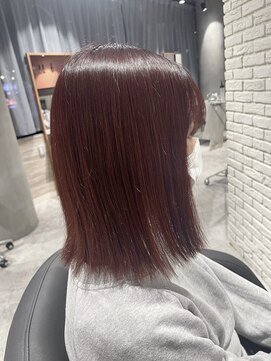 リーオオサカ(Lee Osaka) 【カラー】みずみずしいレッドブラウン/新出奈津樹