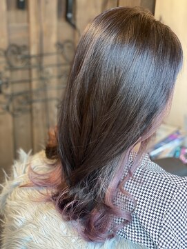 スノードロップ(SNOW DROP) 40代からのインナーカラー