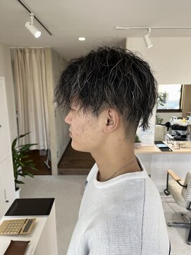 メロウ(mellow) メッシュキャップハイライト×ホワイトシルバー