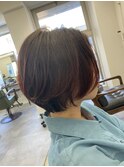 丸みショートボブ♪