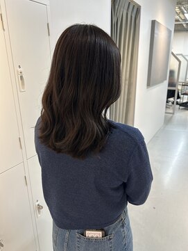 シダ(sida SAIIN) 【牧内】ダークブラウン/韓国ヘア/20代30代