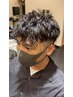 【メンズ】似合わせカット+カラー＋眉カット　10450→8800～9900(長めの方)