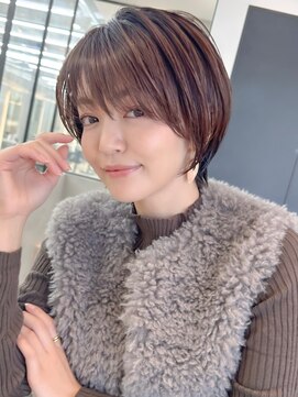 ロンドシエル 横浜(Lond ciel) 前髪あり束感ショート
