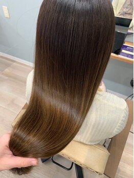 リサヘアーデザイン(RISA HAIR DESIGN)の写真/〈天神/大名〉カシミアTR・オージュアTR取り扱い店☆「髪質改善」や「美髪」にこだわる大人女性にお勧め♪