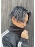 【佐藤限定クーポン】カット＆ホワイトメッシュ＆パーマ