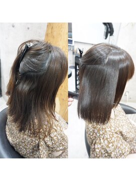 ヘアテリア リュウ 大塚(hair teria ryu) 縮毛矯正/髪質改善/艶髪ストレート/艶カラー