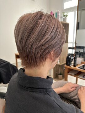 レシピ(recipe) コーラルベージュ