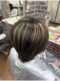 メンズハイライトカラー