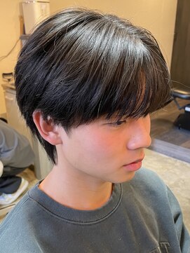 ジュンヌオム リンカラン(Jeune Homme LINGKARAN) シースルーマッシュウルフ