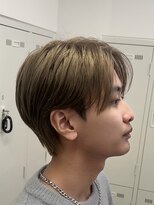 アッシュ 下北沢店(Ash) 韓国風メンズセンターパート