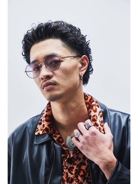 スタッグス 上野御徒町(STUG'S) オールバックパーマ