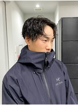 ヘアー アイス 御器所本店(HAIR ICI) 20代30代メンズスパイラルパーマメンズパーマメンズマッシュ
