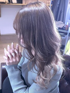 ブレイズヘアー(BLAZEhair) 【女子人気カラー】ミルクティベージュ×ブリーチ２回